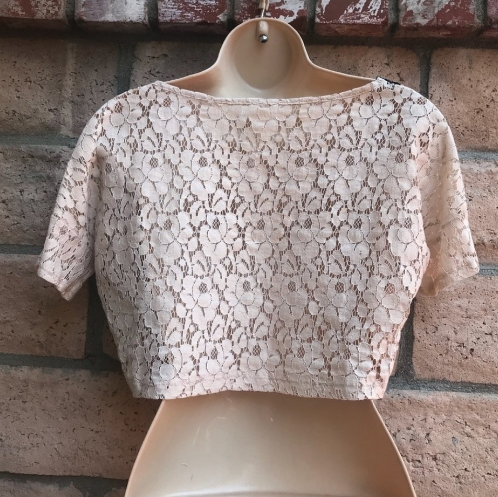 Lace Crop Top - Picture 3 of 4